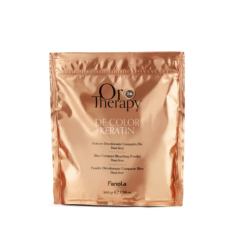 Oro Therapy | Poudre Décolorante Compacte Bleu Dust Free 500 Gr