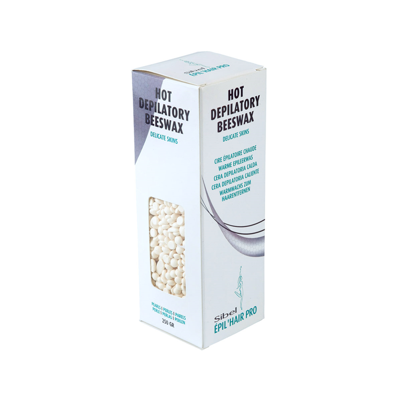 Epil'Hair Pro | Cire Perles Peaux Délicates 250 Gr Nacrée