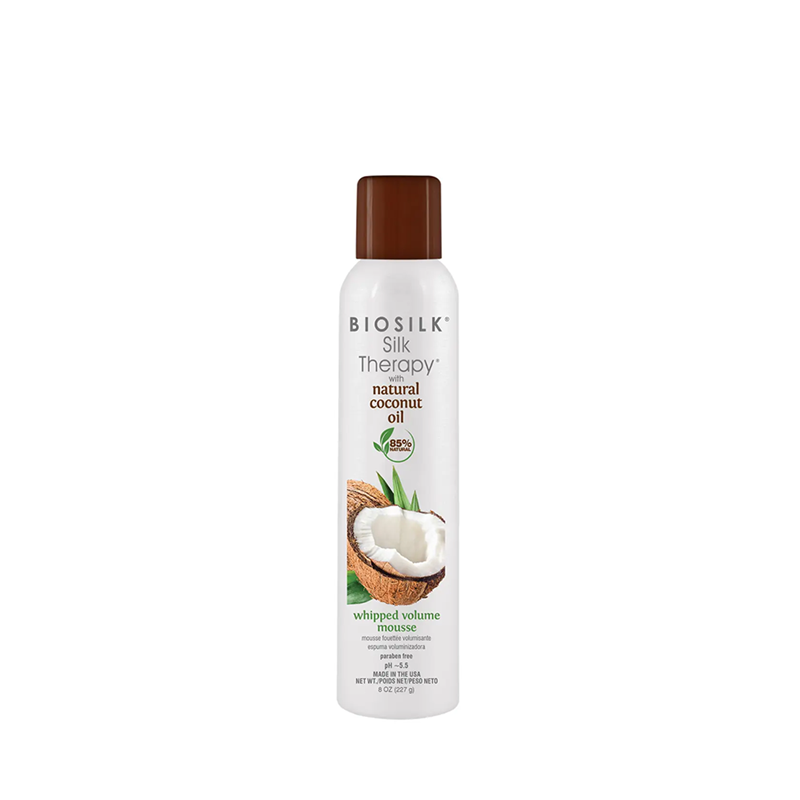 Biosilk | Silk Therapy With Coconut Oil Whipped Volume Mousse - 237 G