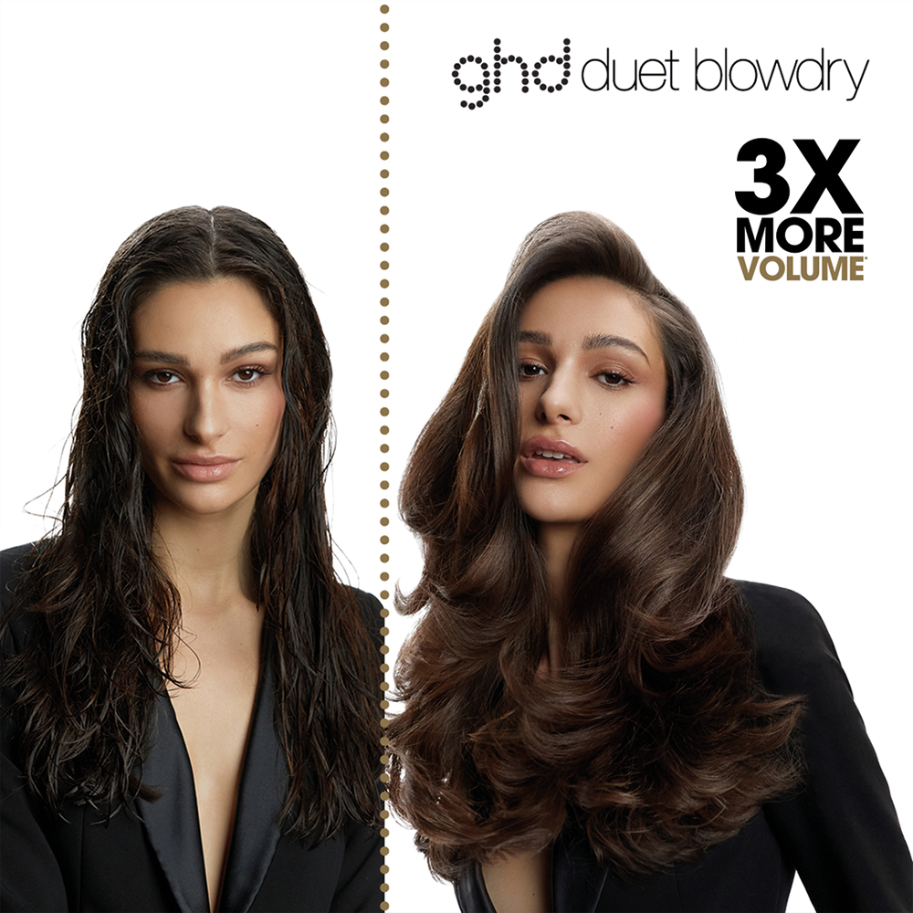 GHD | Brosse Soufflante 2-En-1 GHD Duet Blowdry Blanc
