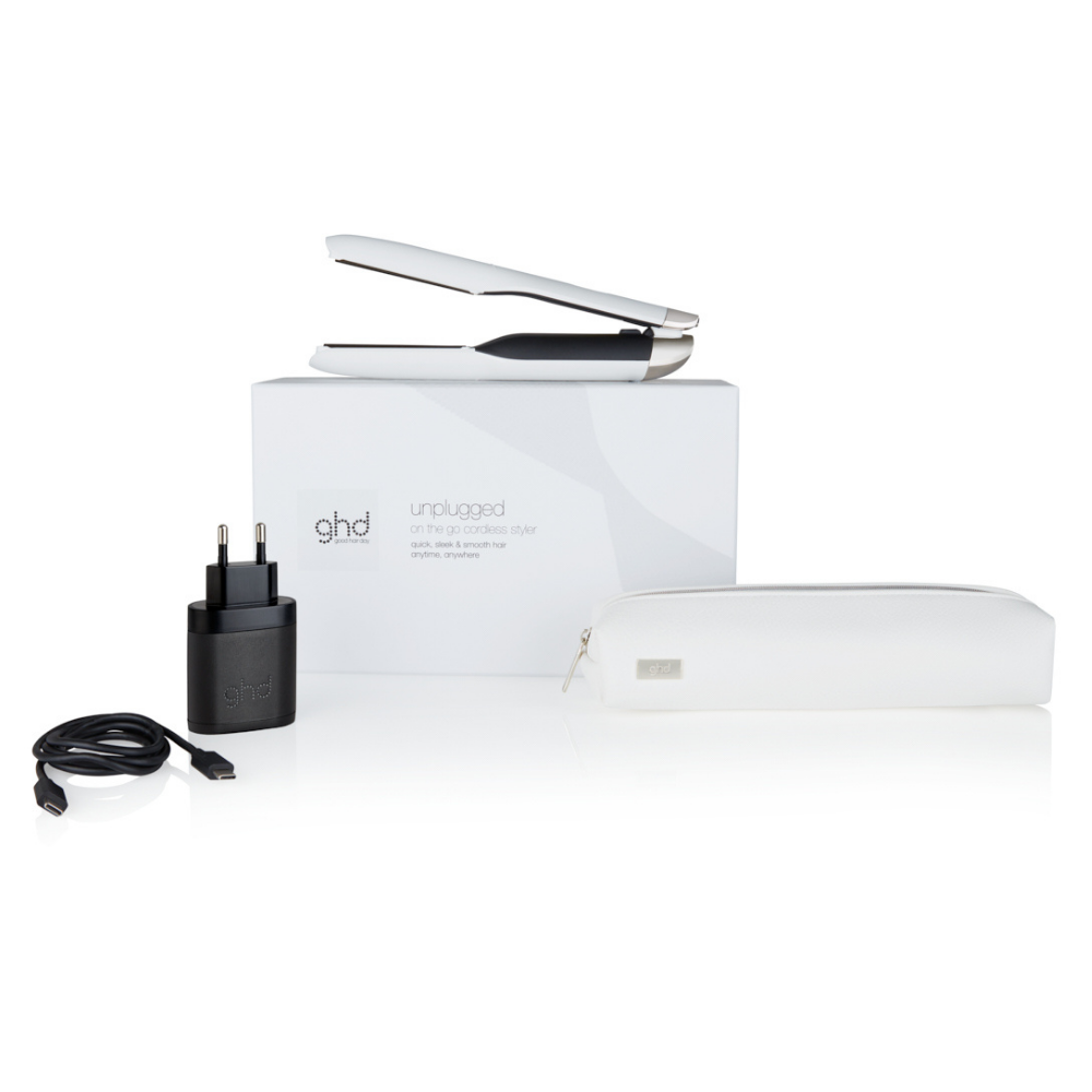 GHD | Lisseur Unplugged Blanc