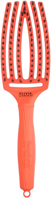 Olivia Garden | Fingerbrush Care Iconic Boar&Nylon Orange Dream