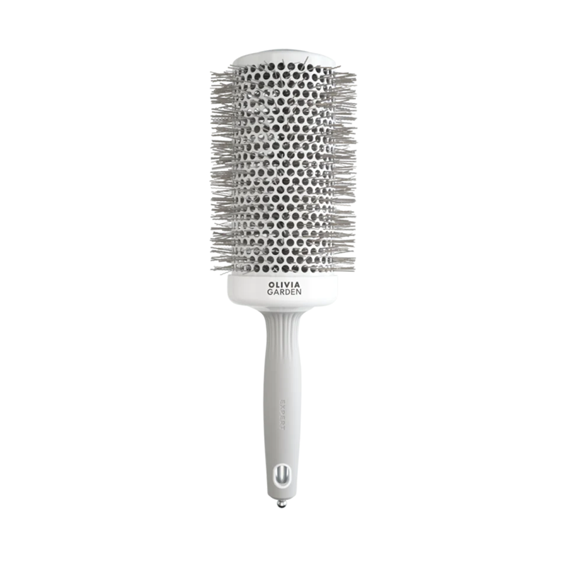 Olivia Garden | Expert Blowout Speed Wavy Bristles White&Grey 65