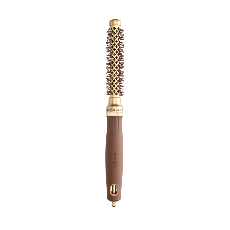 Olivia Garden | Expert Blowout Shine Wavy Bristles Gold&Brown 15