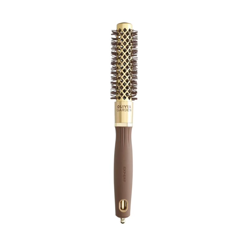 Olivia Garden | Expert Blowout Shine Wavy Bristles Gold&Brown 20