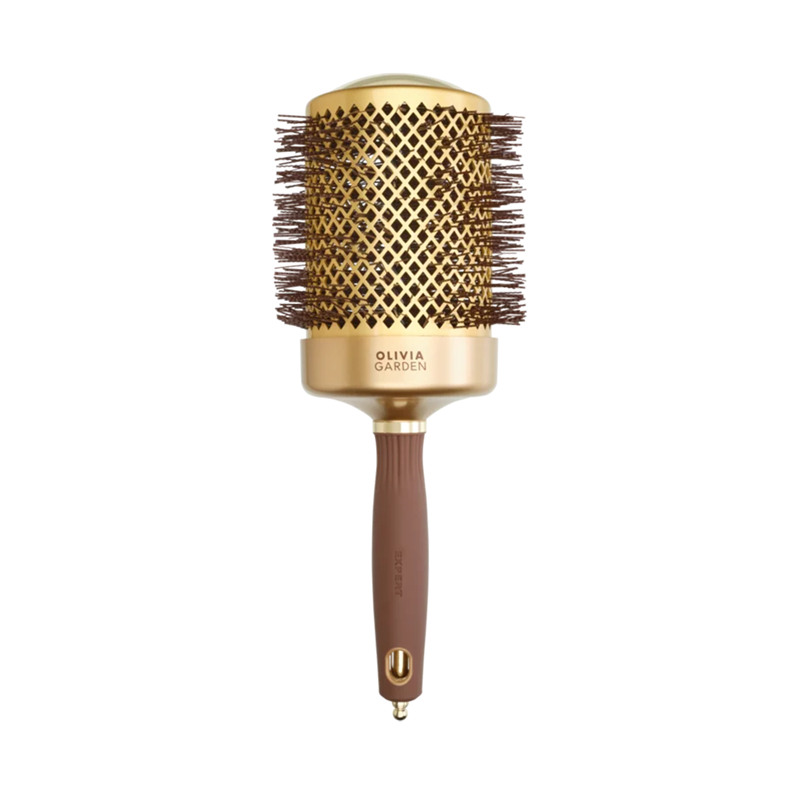 Olivia Garden | Expert Blowout Shine Wavy Bristles Gold&Brown 80