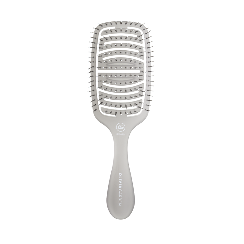 Olivia Garden | Essential Care Flex Medium Hair Bristles Ice Grey