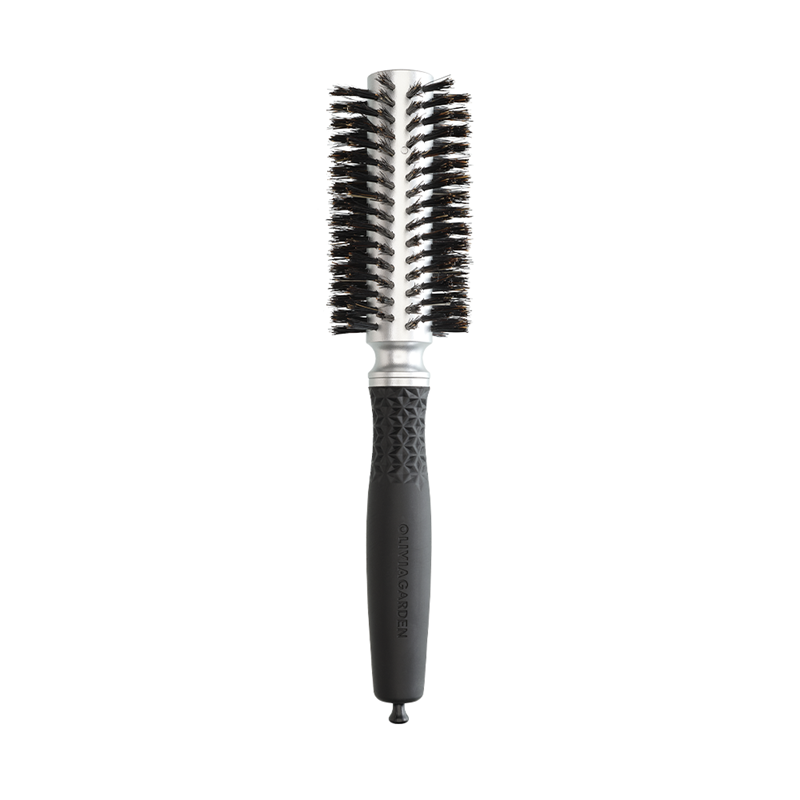 Olivia Garden | Essential Blowout Soft Boar Bristles Silver 25