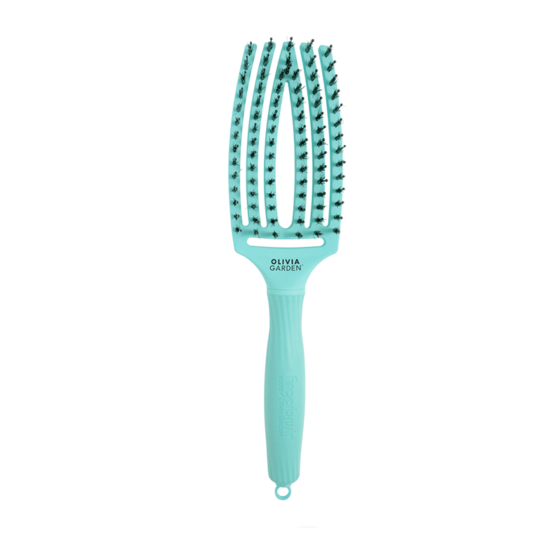 Olivia Garden | Fingerbrush Care Iconic Boar&Nylon Menthe M