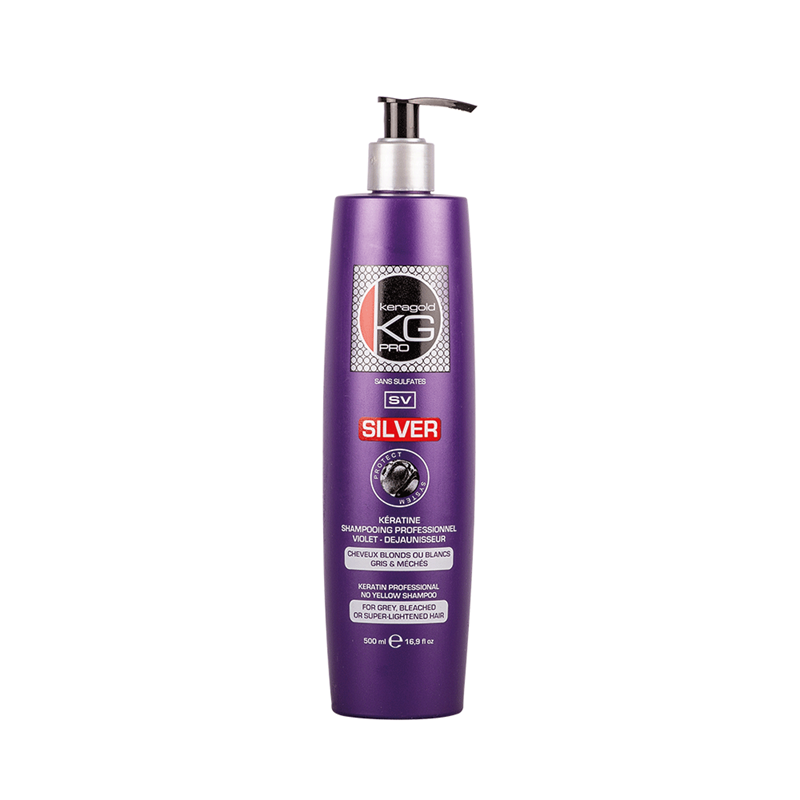 Keragold | Silver Shampooing Violet 500Ml