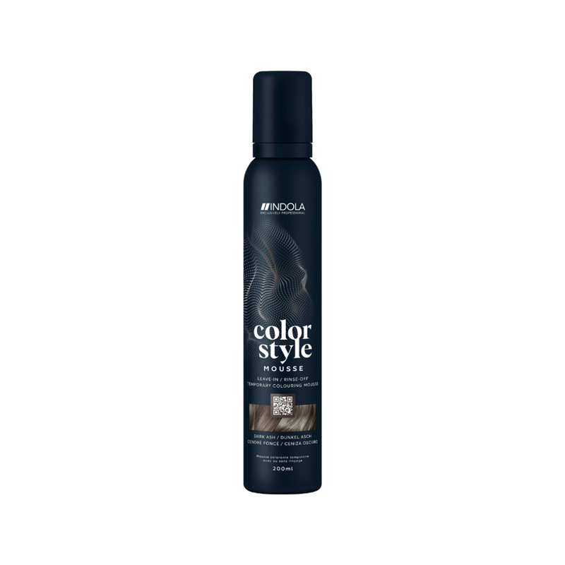 Indola | Color Style Mousse Dark Ash 200ml