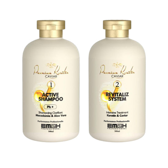 Premium Keratin Caviar | Kit Lissage brésilien - 500ml