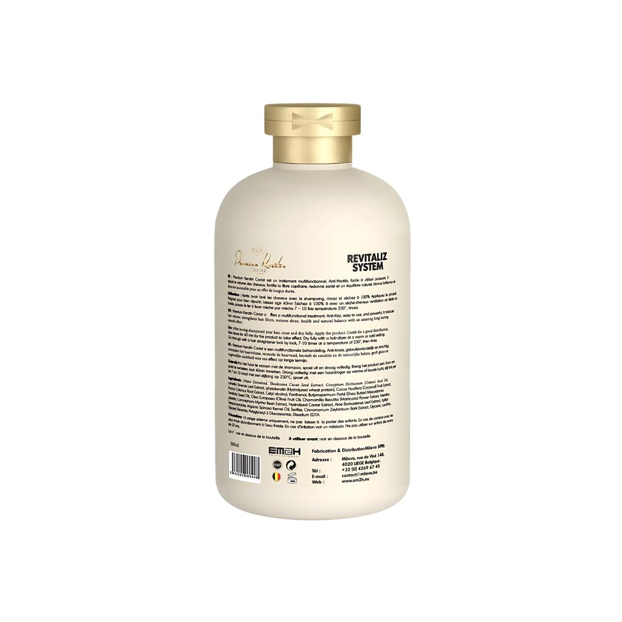 Premium Keratin Caviar | Traitement lissant - 500ml