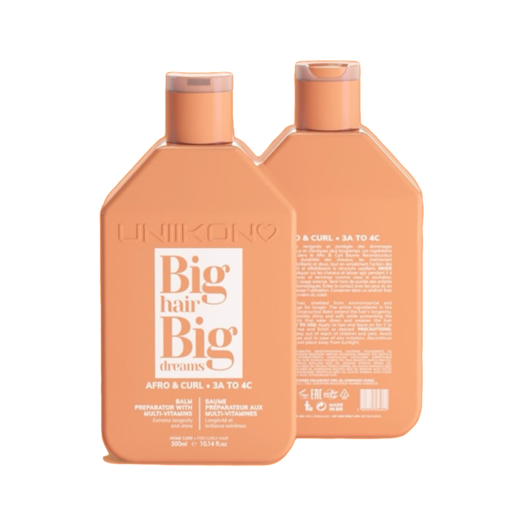 Uniik One | Afro Curl | 3A 4C Baume Préparateur - 300ml
