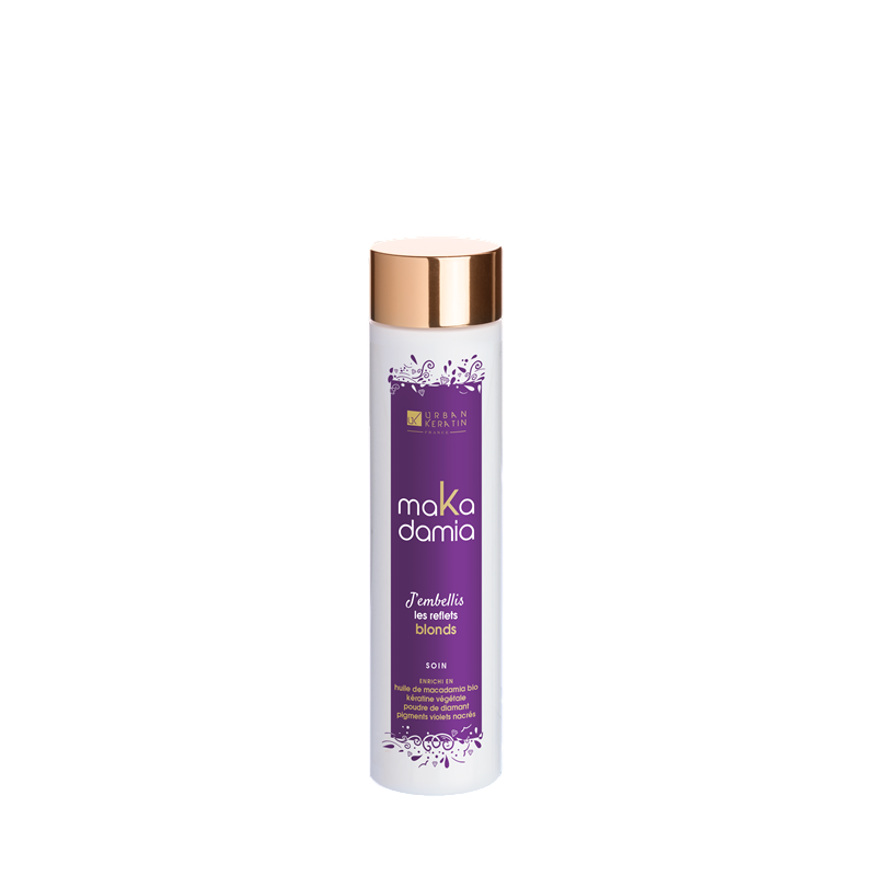 Urban Keratin | Makadamia Soin Cheveux Blonds - 200ml