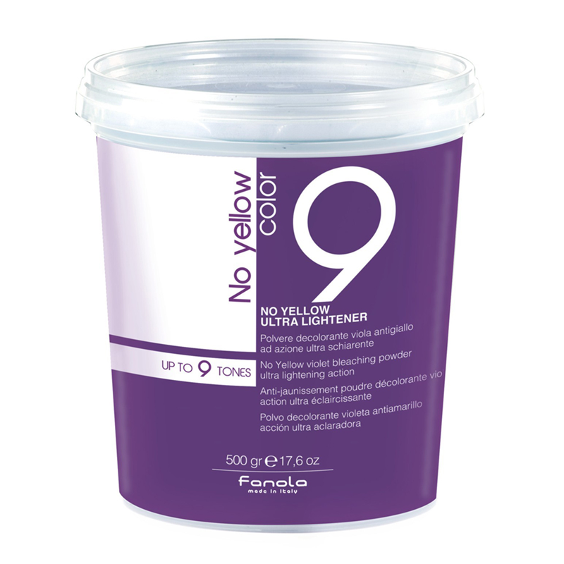 Fanola | No Yellow Poudre Décolorante 9 Tons - 500Gr