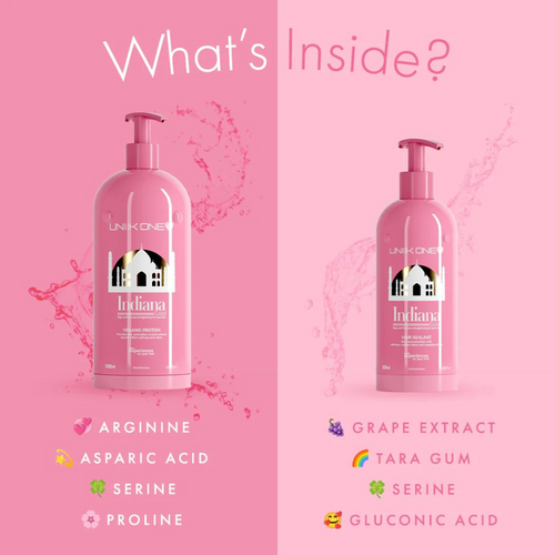 Uniik One | Kit Indiana Gloss Lissage Organic Proteine 1L