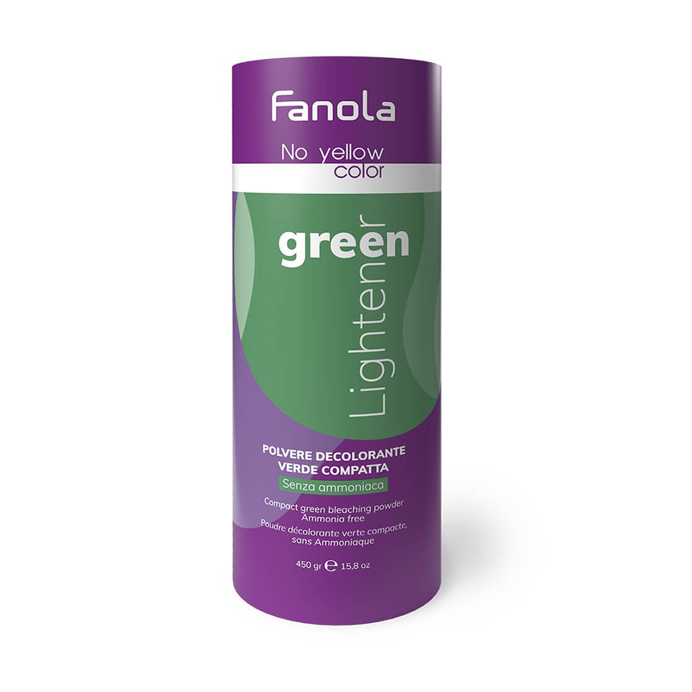 Fanola | No Yellow Green Lightener - 450Gr