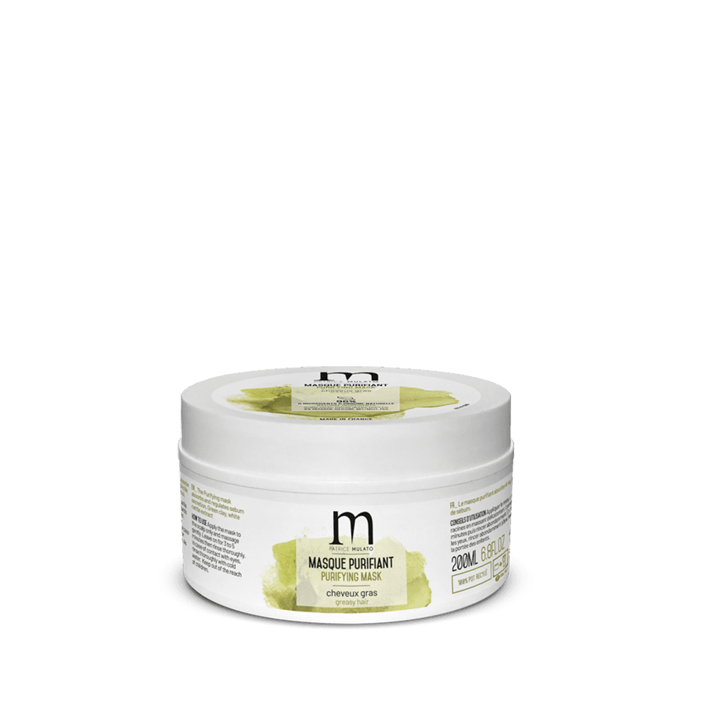 Mulato | Traitant Masque Purifiant Cheveux Gras 200ml