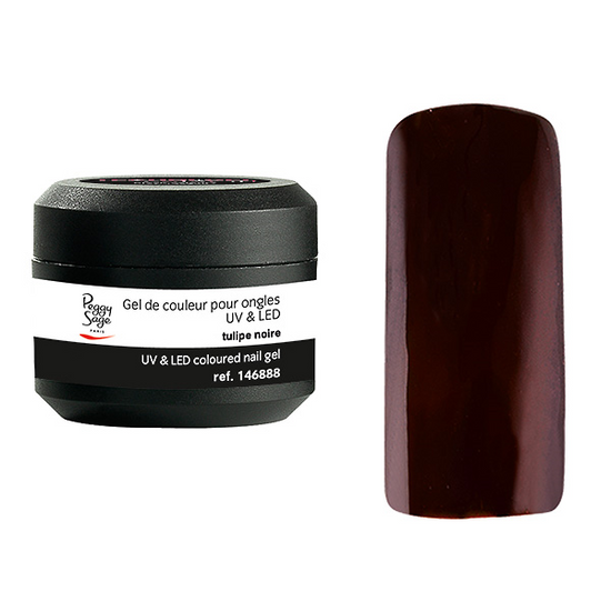 Peggy Sage | Gel Uv&Led Couleur Pour Ongles Tulipe Noire 5G