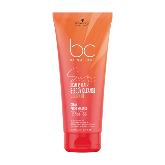 Schwarzkopf Professional | Sun Protect Scalp. Hair & Body Cleanse Coconut 200ml