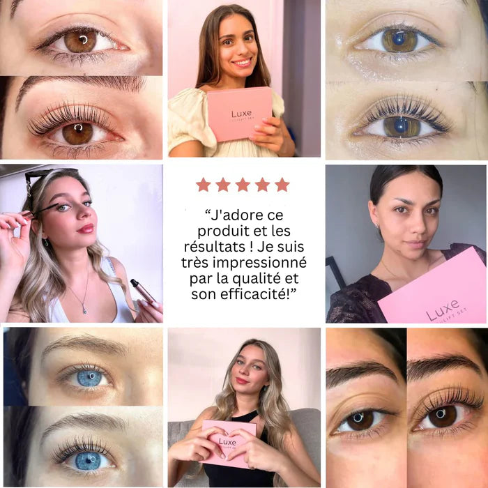 Kit Rehaussement de cils Luxe