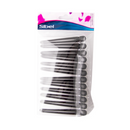 Sibel | Pinces Duck Noir Alu/Nyl 12 Pcs