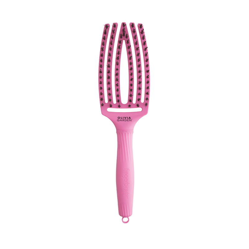Olivia Garden | Fingerbrush Care Iconic Boar&Nylon Blue Jeans