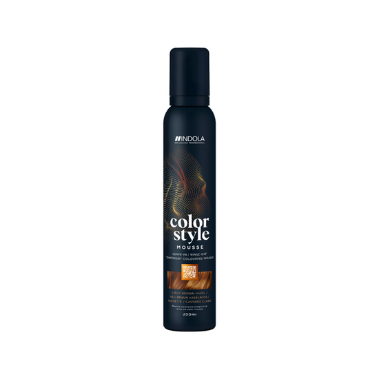 Indola | Color Style Mousse Light Brown Hazel 200ml
