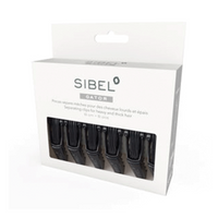 Sibel | Pince À Tenue Forte Noire S 6Pcs