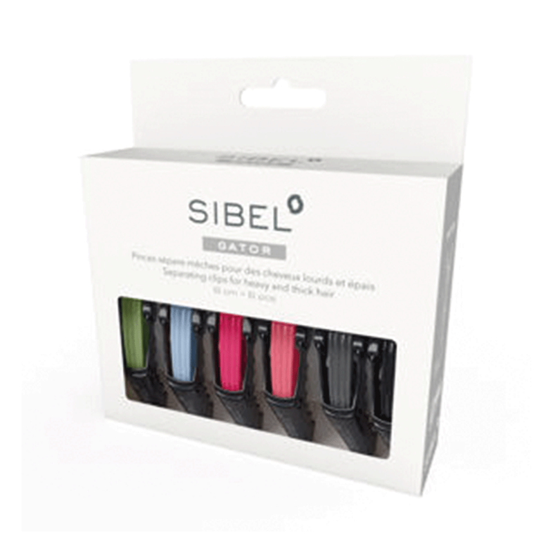 Sibel | Pince À Tenue Forte Assortiment S 9Cm 6Pcs