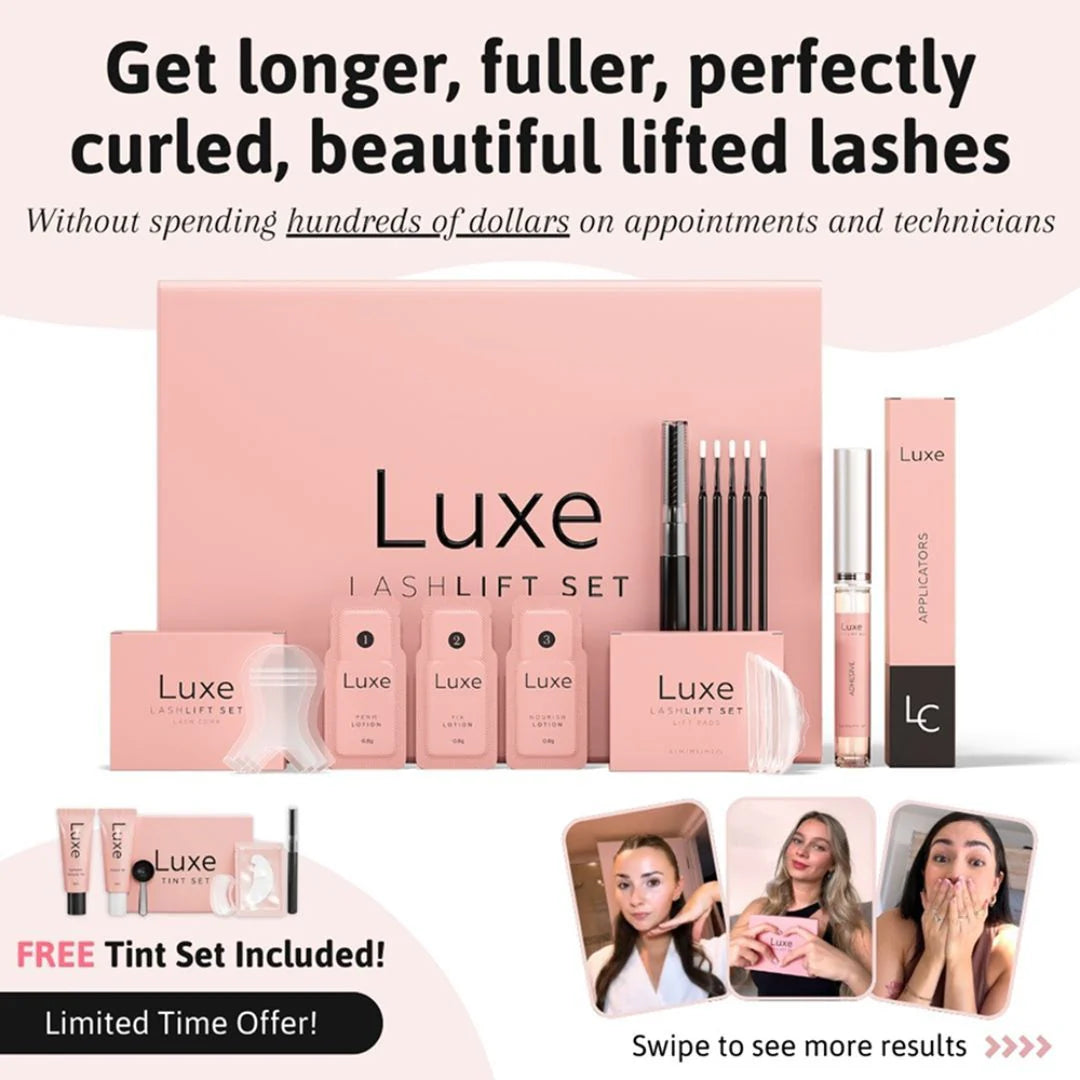 Kit Rehaussement de cils Luxe