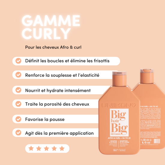 Uniik One | Afro Curl | 3A 4C Shampooing Co Wash - 300ml