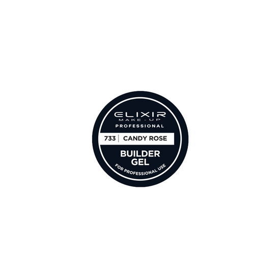Elixir | Clear Builder Gel 15G - Gel De Construction Milky Pink